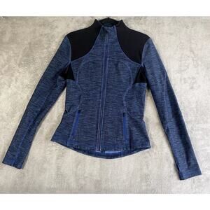 Lululemon Align Jacket Blue Women's 8 Shaping Athletic Performance